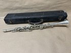 Vintage The Pedlar Co  Elkhart Ind  Metal Clarinet With Case And Mouthpiece