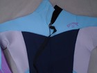 Billabong Teen Girls Wetsuit Full Us Size 12 Graphene Recycler Black Blue Pink