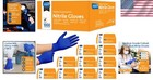 Strong And Flexible Nitrile Gloves - Non-sterile Exam Gloves  1000 Count Size M
