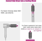 Hair Curling Iron Barrels   Round Brush Attachment For Dyson Supersonic Hair Dry