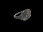 An Ancient Bronze Medieval byzantine Era Signet Ring  Detector Finds Artifact