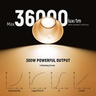 Neewer 300w Rgb Led Light W app  Bowens Mount  2500-7500k Cri95   Fs300d