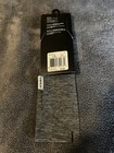 New Nike Head Tie Headband Sweatband Charcoal Heather black Tennis Soccer