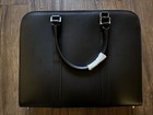 Carl Friedrik Palissy Double Bag New Smooth Leather Black Heritage Italian