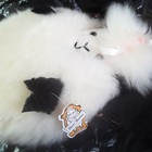 Girls Sheepskin Lamb Nursery Throw Pillow Cover White Fluffy