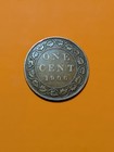 1906 Canada Large Cent - Canadian One 1 Cent Coin King Edward Vii