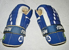 Vintage Winnwell Rkp 20 Adult Hockey Gloves  Size 15-1 2 Nice Shape blue   White