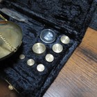 Vintage Brass Balance Scale Set W  Weights   Case Jeweler Apothecary Accessories