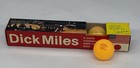 Vintage 1974 Dick Miles Tournament Table Tennis Balls 6 Ball Box Ustta Rare New