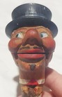 Vintage Anri Hand Carved Mechanical Wine Bottle Pourer Stopper Cork Mouth Opener