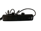 Tripp Lite Tlp606dmusb 6-outlet Surge Protector With Clamps And 2 Usb Ports