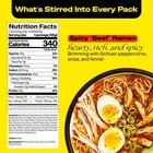 12 Pack -immi Spicy Beef Ramen  24g Protein  5g Carbs-12 Pack -free Ship