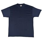 Lot Of 12 Vintage 90s  Mens T-shirt Hanes Heavyweight Irr Blue Xl Sports Casual