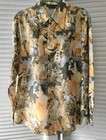 Rare    70   s Renoir Romantic Print Shirt    collage De Renior  Chemise Et Cie sz xl