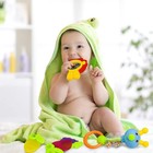 Baby Rattles Teether Toys Set Infant Sensory Rattle With Storage Box 11pcs
