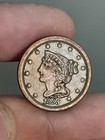 1855 Braided Hair Half Cent