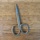 Vintage Germany Small Silver Tone Embroidery Manicure Scissors Precision