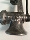 Vintage Keystone Meat Food Grinder No 5 Hand Crank Table Mount