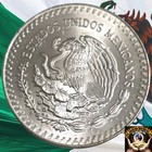1985 Mo Mexico Libertad Onza 1 Oz  999 Silver Bright Original Luster      