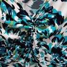 Chicos Women s Size 1 Blouse Pullover Top Long Sleeve Abstract Art Dress Shirt