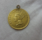 United States  type 3   1 00 Gold Piece Love Token W  Loop