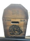 1980   s Ringling Bros Wooden Chest Toy Box Original