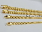 Real 10k Gold Chain Franco Mens Necklace 20 -28  Inch 3mm-5mm 10kt Yellow strong