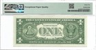 1957a  1 Silver Certificate  Pmg Gem Uncirculated 65 Epq  E a Block 