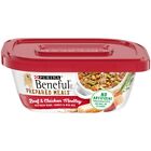 Purina Beneful Prepared Meals Wet Dog Food Beef And Chicken Medley  10 Oz Tubs 8