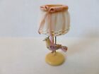 Vintage Ideal Petite Princess Fantasy Furniture Dollhouse Lyre Table Parrot Lamp