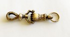 Rare Antique Victorian 14k Dog Clip With Hand  Complete  Early