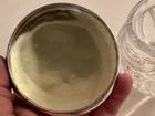 Antique Sterling And Cut Glass Vanity Jar C1900  The Hallmark Is Woodside Silver