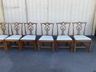 66167   Set Of 6 Solid Mahogany Dining Chairs Chair S