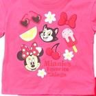 Minnie Mouse Infant Toddler Girls Pink Red Short Set 2 Piece Outfit