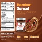 Hazel   n Berry Hazelnut Cacao Spread With 12 34 Oz  Chocolate Brown