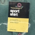 New Vtg Towncraft Tapered Penn-prest Men 15-15 5 Dress Sport Shirt Jcpenney Box
