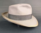 1950s Vintage 7-1 4 Mallory Coast To Coast Bound Brim Fedora Hat