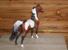 Ooak Breyer Trad Size  571 Standing Saddlebred Stallion Custom Bay Tobiano Horse