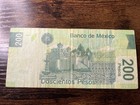 Mexico Banco De M  xico 200 Pesos Banknote Circulated Serial Lj2789783