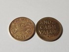 Car Wash Token Lot - 100 Tokens  Old Model T Design - Size 0 900  No Cash Value