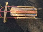 Very Solid Vintage Champion Fastback Snow Sled - W  Floating Steering - Gladding