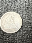 1875-s 20 Cent Piece Rare Key Date Twenty Cent Piece Fine Detail Cleaned Damaged