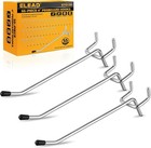 55-piece 4 Inch Pegboard Hooks  Heavy Duty Peg Board Organizer Accessories  Peg