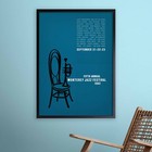 1962 Monterey Jazz Festival Jazz Poster - Monterey  California