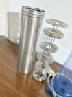 Nikor Stainless Steel Tank W  4 120 Film Developing Reel Wat Air Washing Set