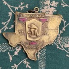 Vintage 1955 Southwest Area Ymca Wrestling Championships Bronze Medal Coin Texas