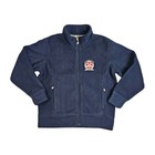 Stratford School Uniform Fleece Jacket Navy Blue Zip Up Dennis Youth Yxs 5-6