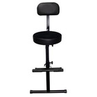 Prox X-gig Chair Portable Dj Adjustable Velvet Covered Padded Foam Chair
