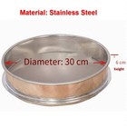 Gold Panning Prospecting Sieve Set 2 Pc 1 4  1 8  Gem Fossicking Classifier Gem-