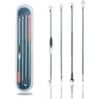 Pimple Popper Blackhead Remover Tool Kit Comedone Acne Spot Zit Extractor Tools